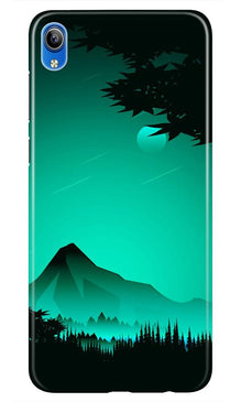 Moon Mountain Mobile Back Case for Redmi 7a (Design - 204)