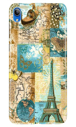 Travel Eiffel Tower Case for Redmi 7a (Design No. 206)