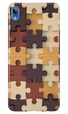 Puzzle Pattern Mobile Back Case for Redmi 7a (Design - 217)