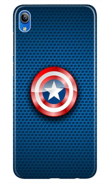 Captain America Shield Mobile Back Case for Redmi 7a (Design - 253)
