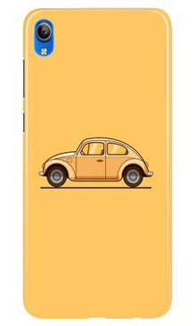 Vintage Car Mobile Back Case for Redmi 7a (Design - 262)