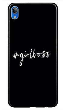 #GirlBoss Mobile Back Case for Redmi 7a (Design - 266)
