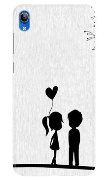Cute Kid Couple Mobile Back Case for Redmi 7a (Design - 283)