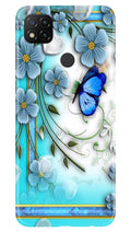 Blue Butterfly Case for Xiaomi Redmi 9c