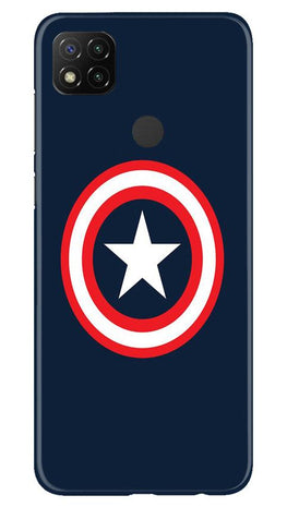 Captain America Case for Xiaomi Redmi 9c