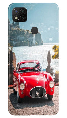 Vintage Car Mobile Back Case for Xiaomi Redmi 9c (Design - 51)