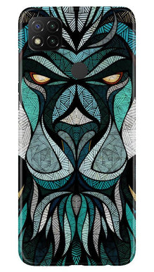 Lion Mobile Back Case for Xiaomi Redmi 9c (Design - 97)