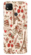 Love Paris Case for Xiaomi Redmi 9c  (Design - 103)