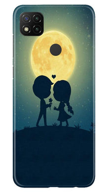Love Couple Mobile Back Case for Xiaomi Redmi 9c  (Design - 109)
