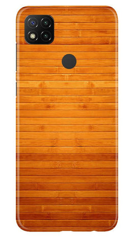 Wooden Look Case for Xiaomi Redmi 9c(Design - 111)