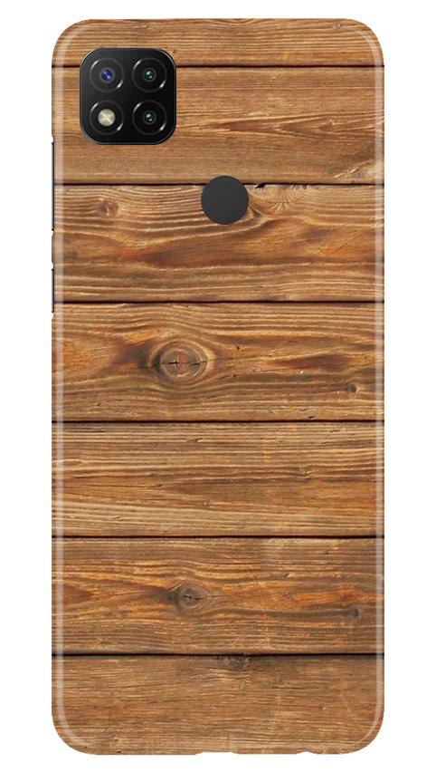 Wooden Look Case for Xiaomi Redmi 9c  (Design - 113)