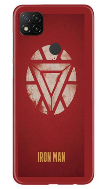 Iron Man Superhero Mobile Back Case for Xiaomi Redmi 9c  (Design - 115)