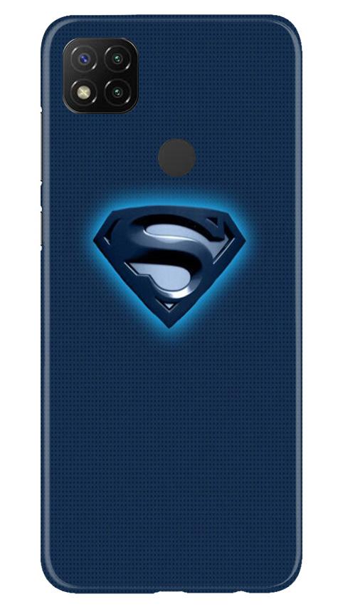 Superman Superhero Case for Xiaomi Redmi 9c  (Design - 117)