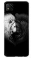 Dark White Lion Case for Xiaomi Redmi 9c  (Design - 140)