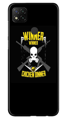 Winner Winner Chicken Dinner Mobile Back Case for Xiaomi Redmi 9c  (Design - 178)