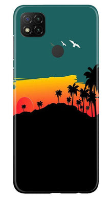 Sky Trees Mobile Back Case for Xiaomi Redmi 9c (Design - 191)