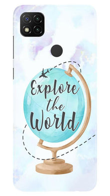 Explore the World Mobile Back Case for Xiaomi Redmi 9c (Design - 207)
