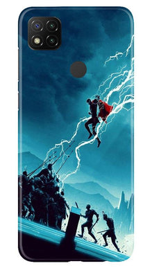 Thor Avengers Mobile Back Case for Xiaomi Redmi 9c (Design - 243)