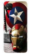 Ironman Captain America Case for Xiaomi Redmi 9c (Design No. 254)