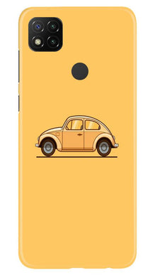 Vintage Car Mobile Back Case for Xiaomi Redmi 9c (Design - 262)