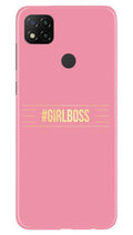 Girl Boss Pink Case for Xiaomi Redmi 9c (Design No. 263)
