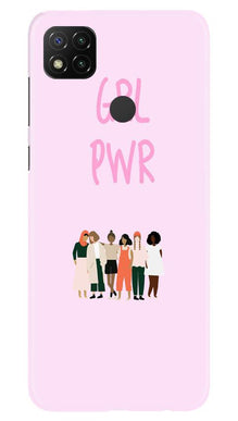 Girl Power Mobile Back Case for Xiaomi Redmi 9c (Design - 267)