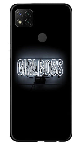 Girl Boss Black Case for Xiaomi Redmi 9c (Design No. 268)