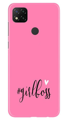 Girl Boss Pink Case for Xiaomi Redmi 9c (Design No. 269)