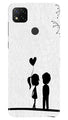 Cute Kid Couple Case for Xiaomi Redmi 9c (Design No. 283)