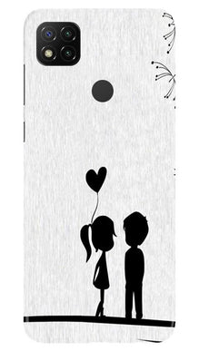 Cute Kid Couple Mobile Back Case for Xiaomi Redmi 9c (Design - 283)