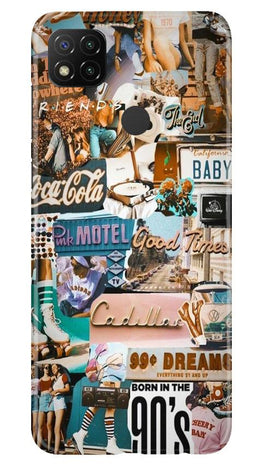 Vintage Design Case for Xiaomi Redmi 9c (Design No. 284)