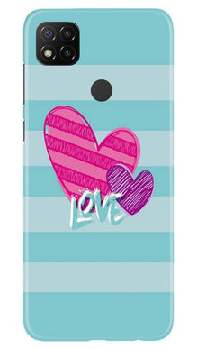 Love Mobile Back Case for Xiaomi Redmi 9c (Design - 299)
