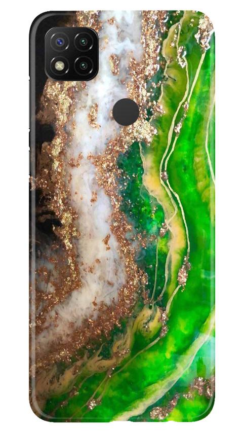 Marble Texture Mobile Back Case for Xiaomi Redmi 9c (Design - 307)