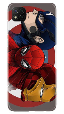 Superhero Mobile Back Case for Xiaomi Redmi 9c (Design - 311)