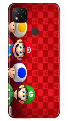 Mario Mobile Back Case for Xiaomi Redmi 9c (Design - 337)