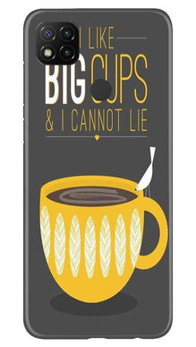 Big Cups Coffee Mobile Back Case for Xiaomi Redmi 9c (Design - 352)