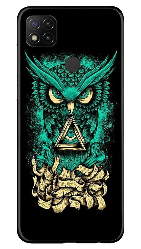 Owl Mobile Back Case for Xiaomi Redmi 9c (Design - 358)