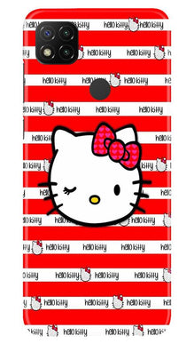 Hello Kitty Mobile Back Case for Xiaomi Redmi 9c (Design - 364)