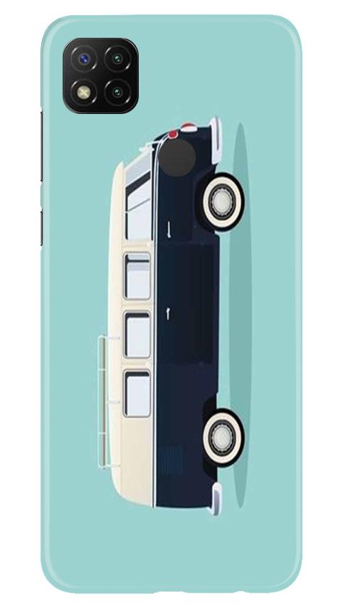 Travel Bus Mobile Back Case for Xiaomi Redmi 9c (Design - 379)