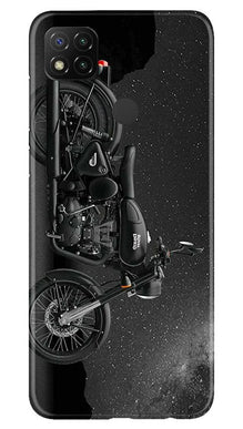 Royal Enfield Mobile Back Case for Xiaomi Redmi 9c (Design - 381)