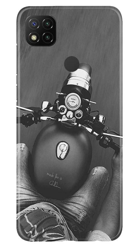 Royal Enfield Mobile Back Case for Xiaomi Redmi 9c (Design - 382)