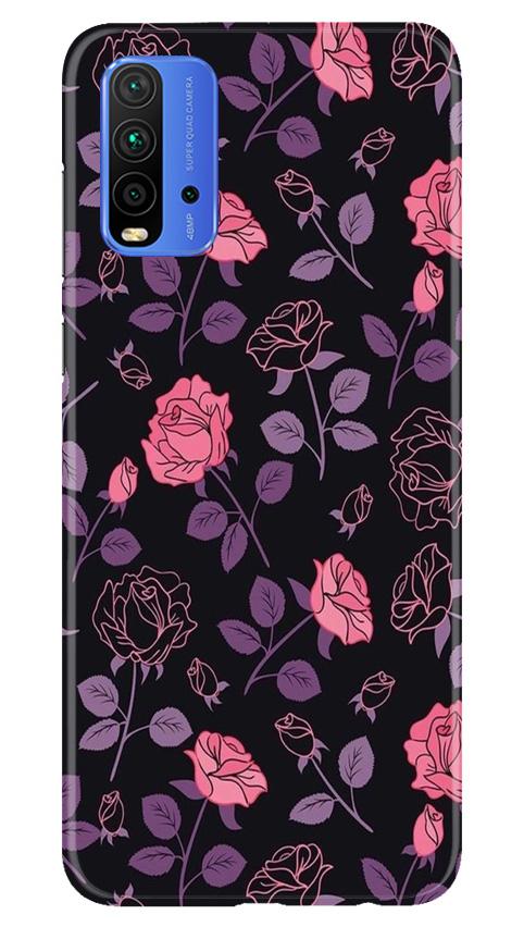 Rose Pattern Case for Redmi 9 Power