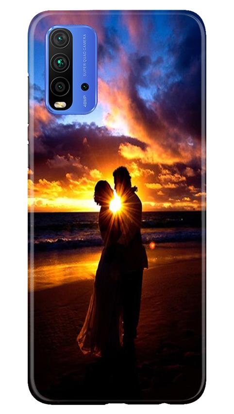 Couple Sea shore Case for Redmi 9 Power