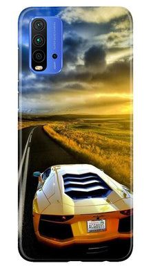 Car lovers Mobile Back Case for Redmi 9 Power (Design - 46)