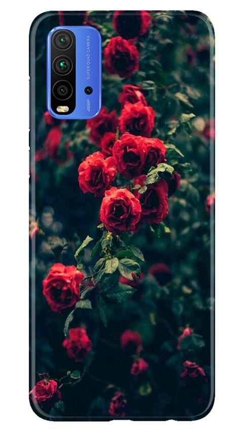 Red Rose Case for Redmi 9 Power