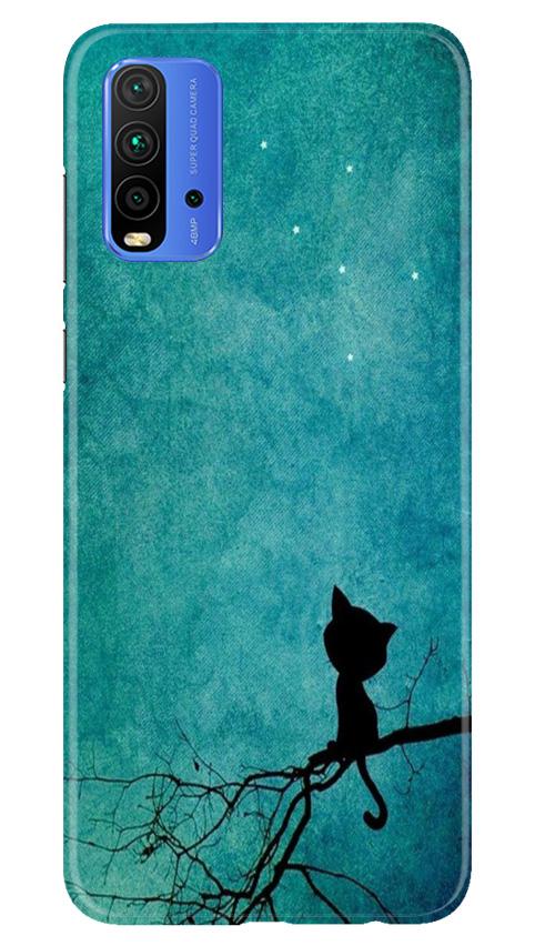 Moon cat Case for Redmi 9 Power
