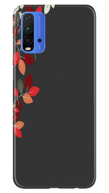 Grey Background Mobile Back Case for Redmi 9 Power (Design - 71)