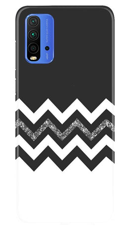 Black white Pattern2Case for Redmi 9 Power