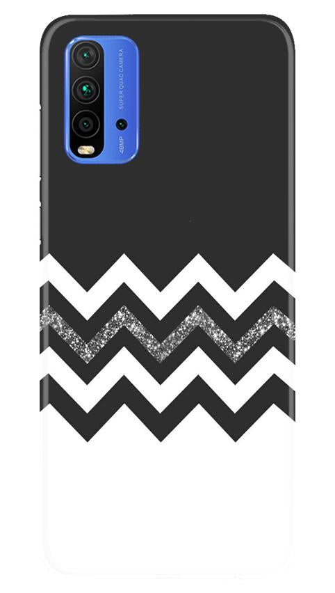 Black white Pattern2Case for Redmi 9 Power