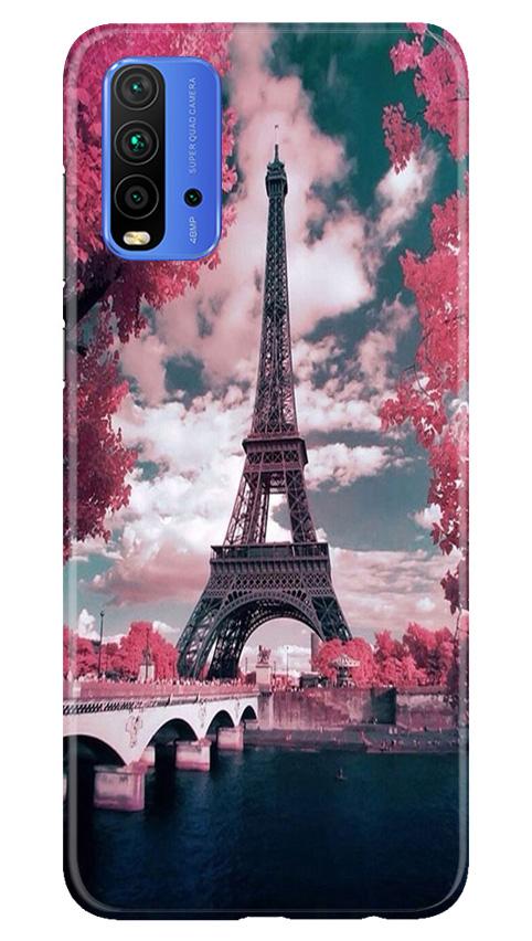 Eiffel Tower Case for Redmi 9 Power  (Design - 101)